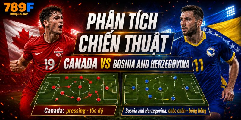 Phân tích chiến thuật Canada vs Bosnia and Herzegovina
