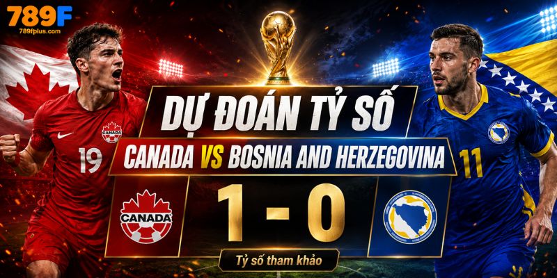 Dự đoán tỷ số Canada vs Bosnia and Herzegovina